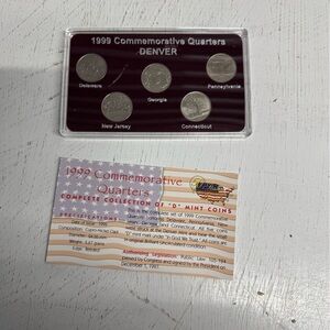 1999 Commemorative Quarters Set